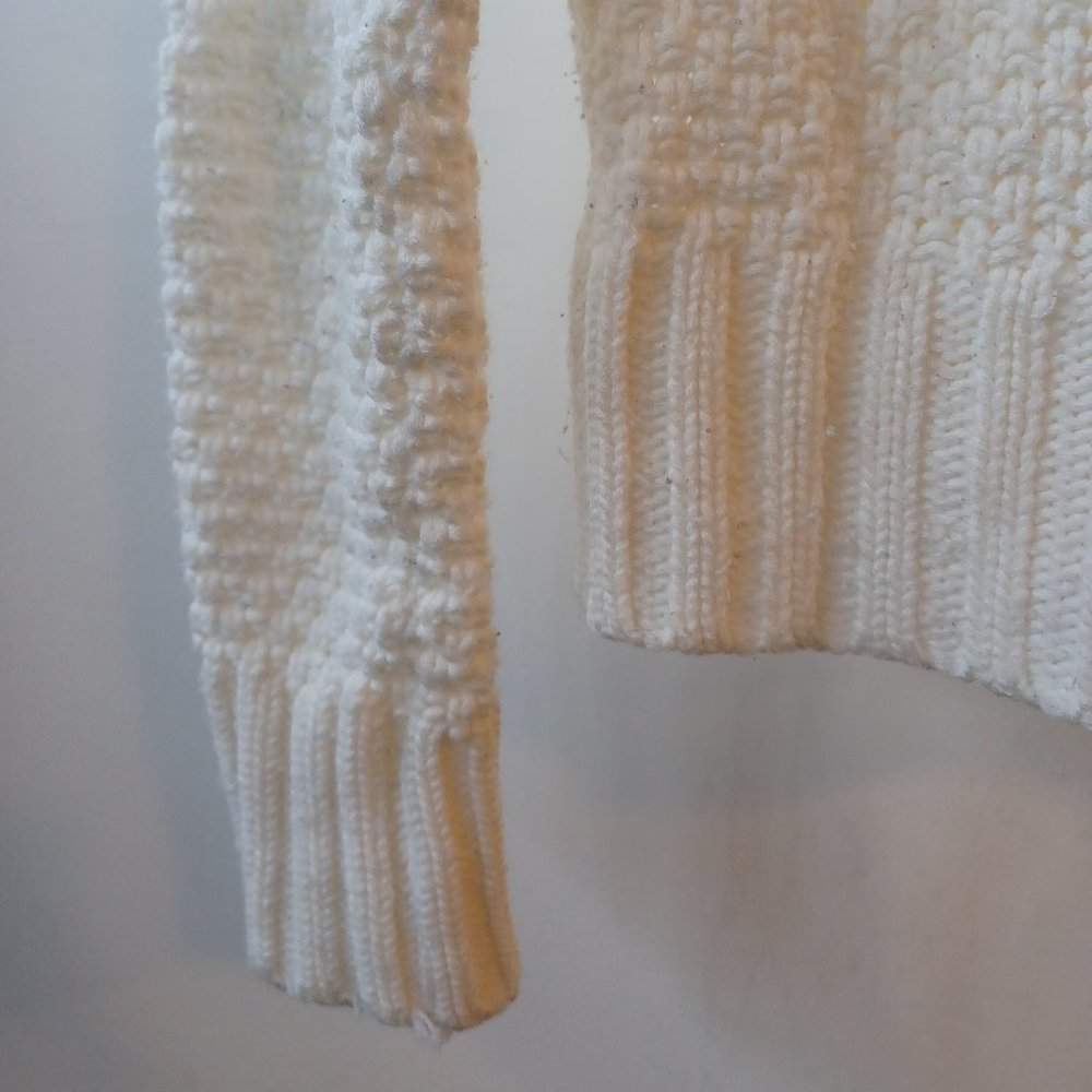Cotton Emporium Cream Knit Hooded Sweater - Picture 11 of 14